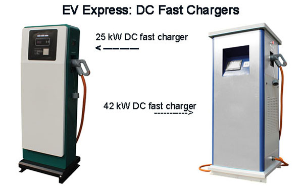 EV Express Dc fast charging stations