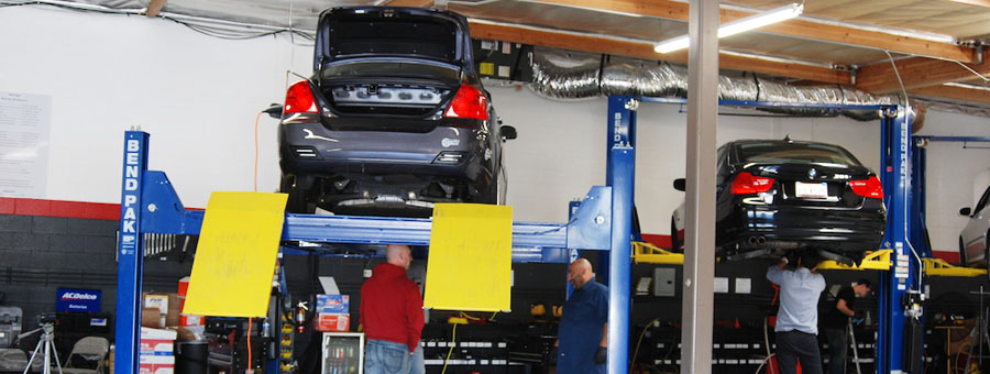 Electric cars in service